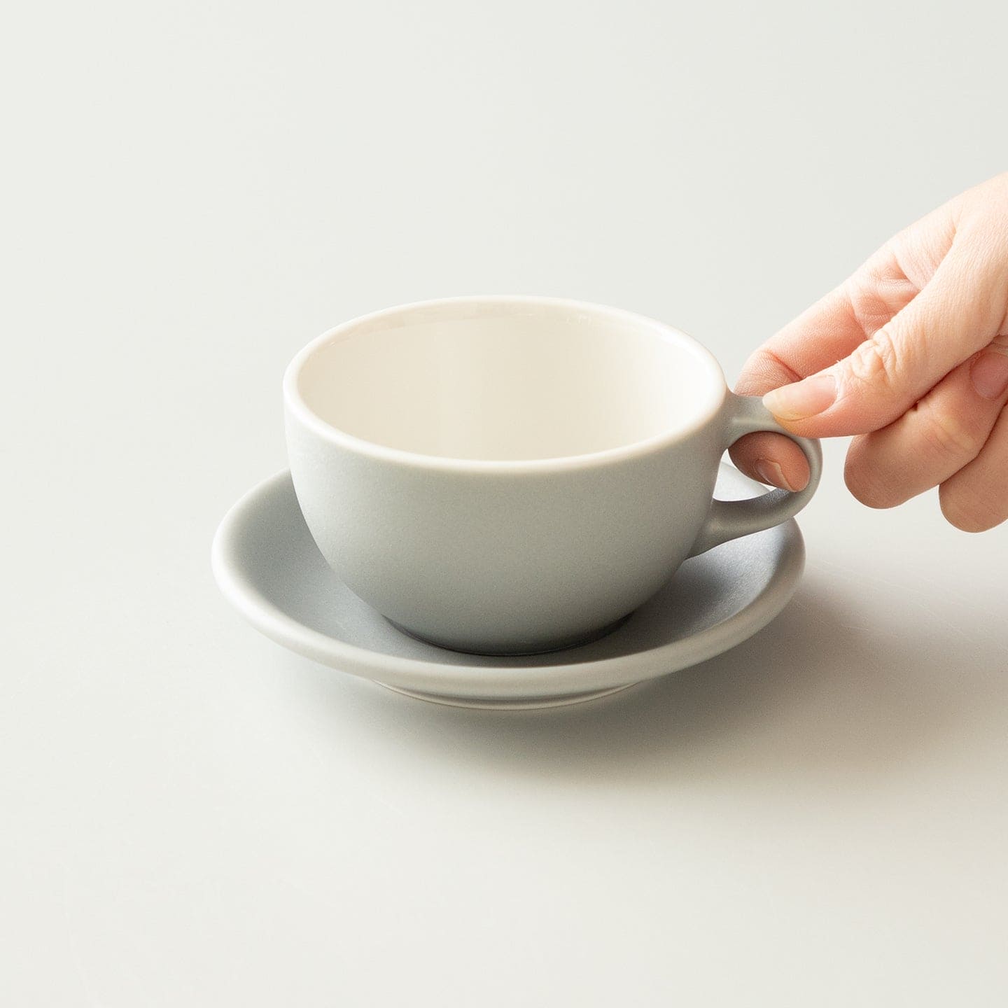 ORIGAMI 10oz Latte Bowl and Saucer Set