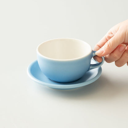 ORIGAMI 8oz Latte Bowl and Saucer Set