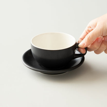 ORIGAMI 8oz Latte Bowl and Saucer Set