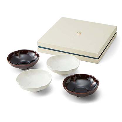 MIYAMA MIZU MIZU "瑞“ by RINA ONO 3.5'' Small Dish Set for 4