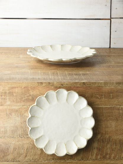 KANEKO KOHYO Rinka Flower Large Plate (24.5cm/9inch)