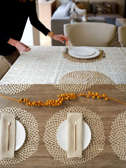 Cilewich Dahlia Easy-Clean Vinyl Placemat