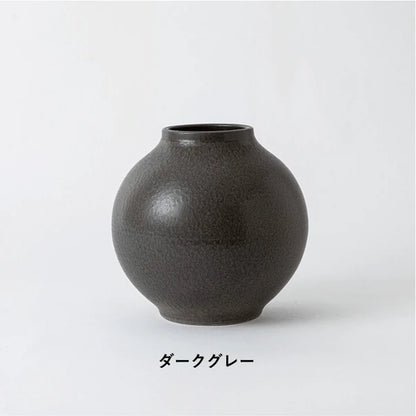 Japan Made Shigaraki ware Flower Vase (Gift Box)