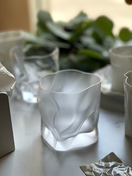 ARTISANS-小松 誠 Makoto Komatsu CRINKLE WHISKEY GLASS