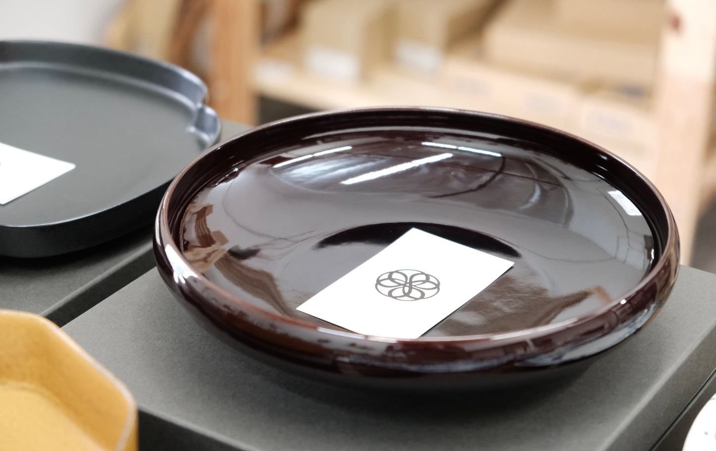 MIYAMA x TSUDOI by RINA ONO（IRON MAROON SERVING BOWL）