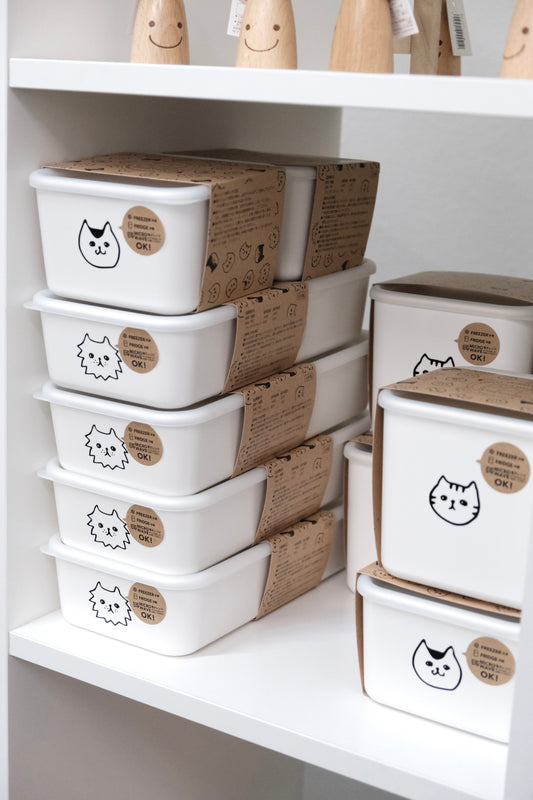 CUTE DESIGN FOOD CONTAINER BOX (CAT)