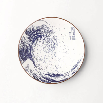 Japan Made Minoware Large Ramen Bowl-Hokusai Fuji