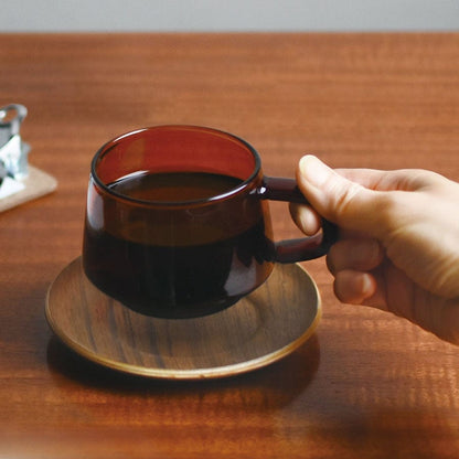 KINTO SEPIA cup & saucer (270ml / 9oz)