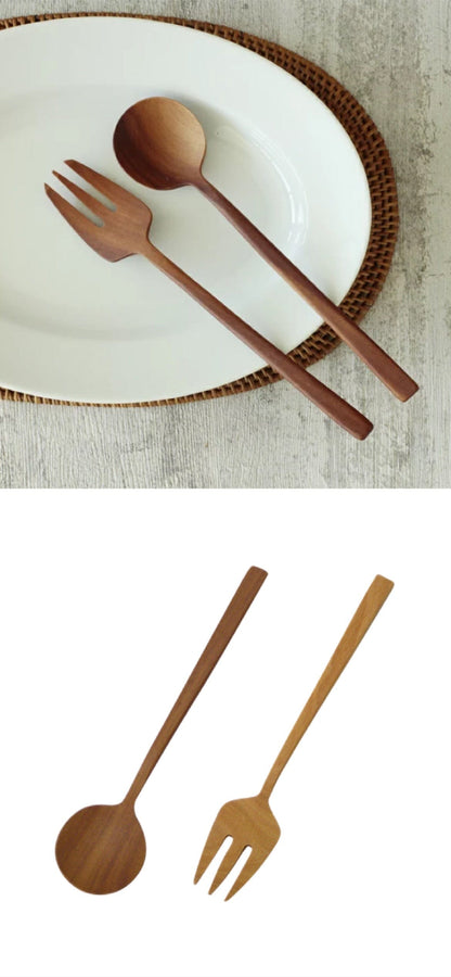 JAPAN DESIGNED WOODEN FLATWARE SERIES (SPOON)