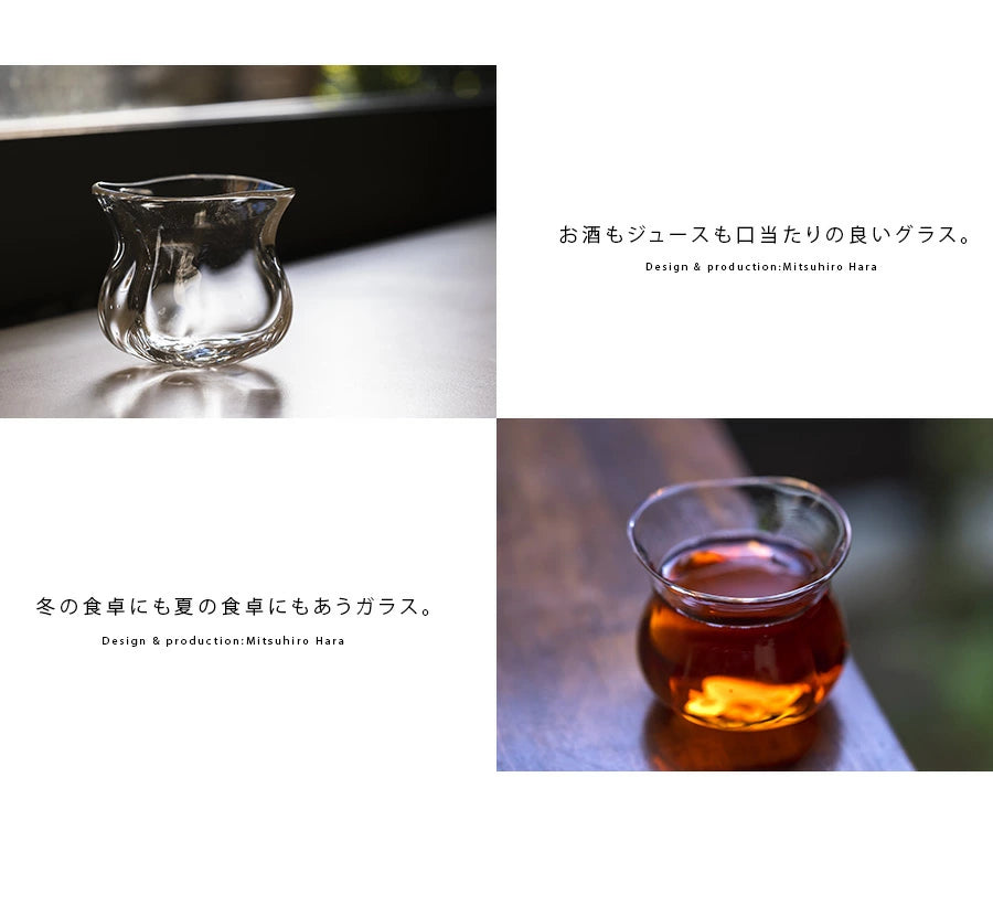 ARTISANS-原光 弘 Handmade Glass-Tea Cup