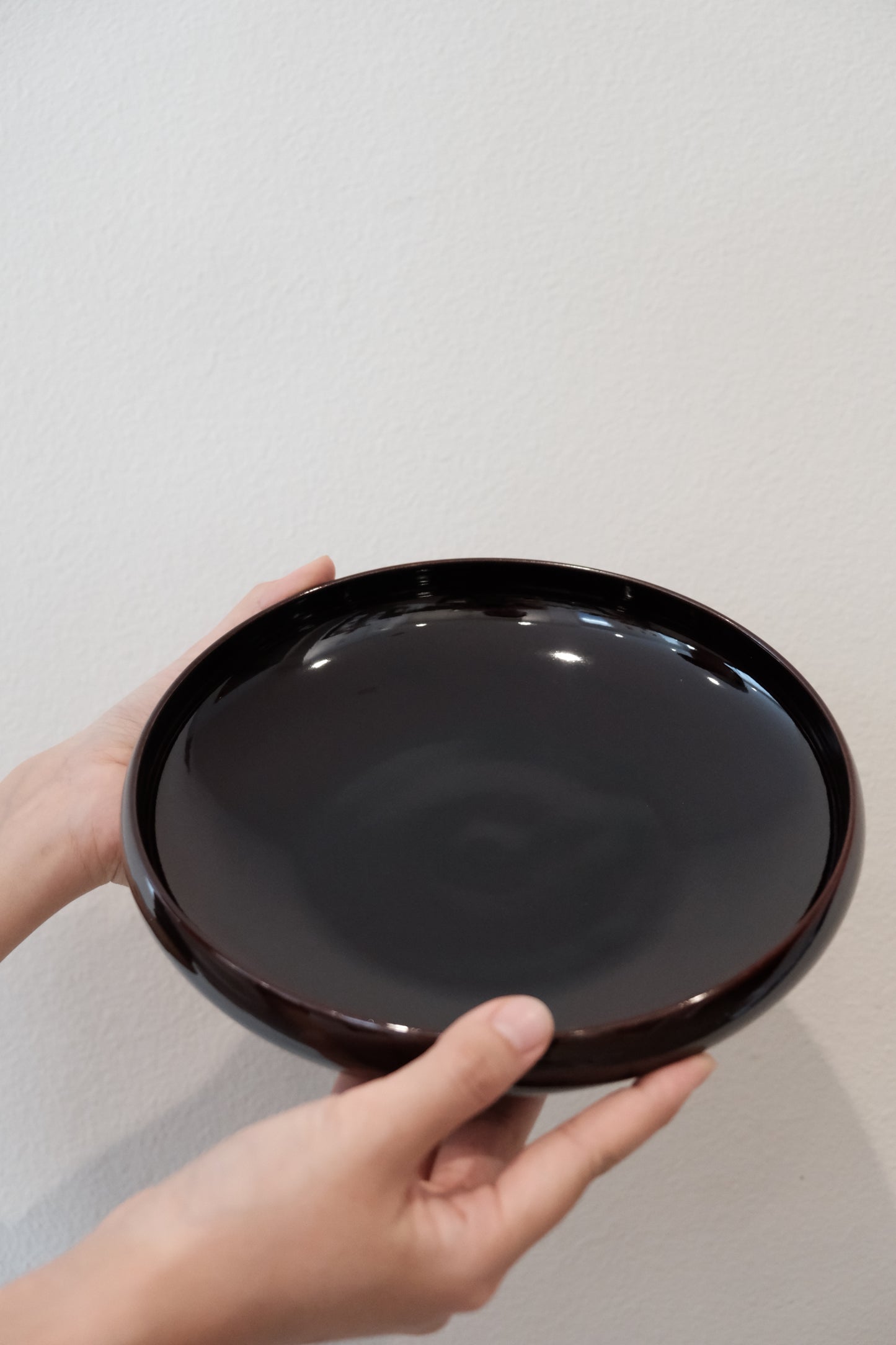 MIYAMA x TSUDOI by RINA ONO（IRON MAROON SERVING BOWL）