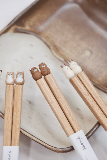 Japan Plumpy Cute Animals Chopsticks