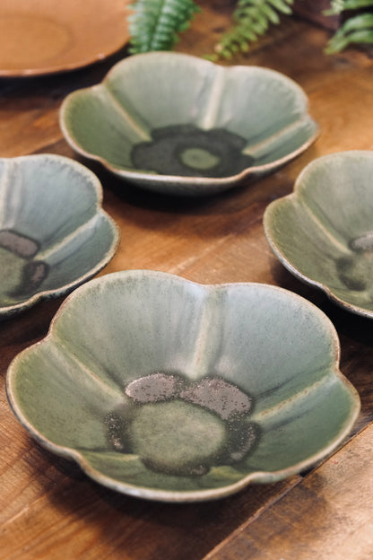 Yoshida Pottery Ume Bowl (Green)