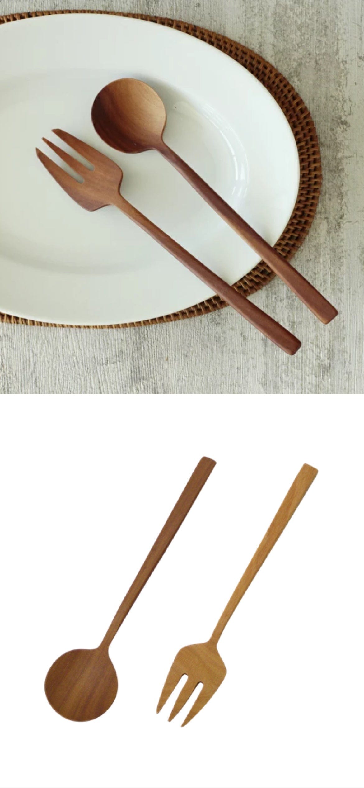 JAPAN DESIGNED WOODEN FLATWARE SERIES （FORK）