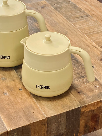 THERMOS Thermal Coffee Carafe Tea Pot (Beige)