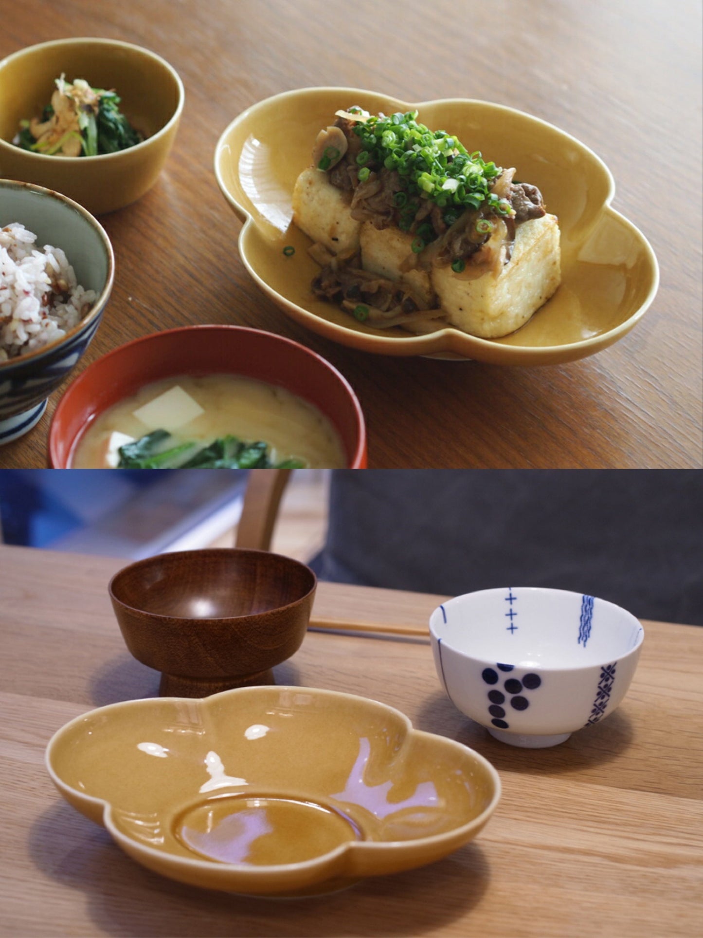 MIYAMA MIZU MIZU "瑞“ by RINA ONO OVAL BOWL (BROWN)