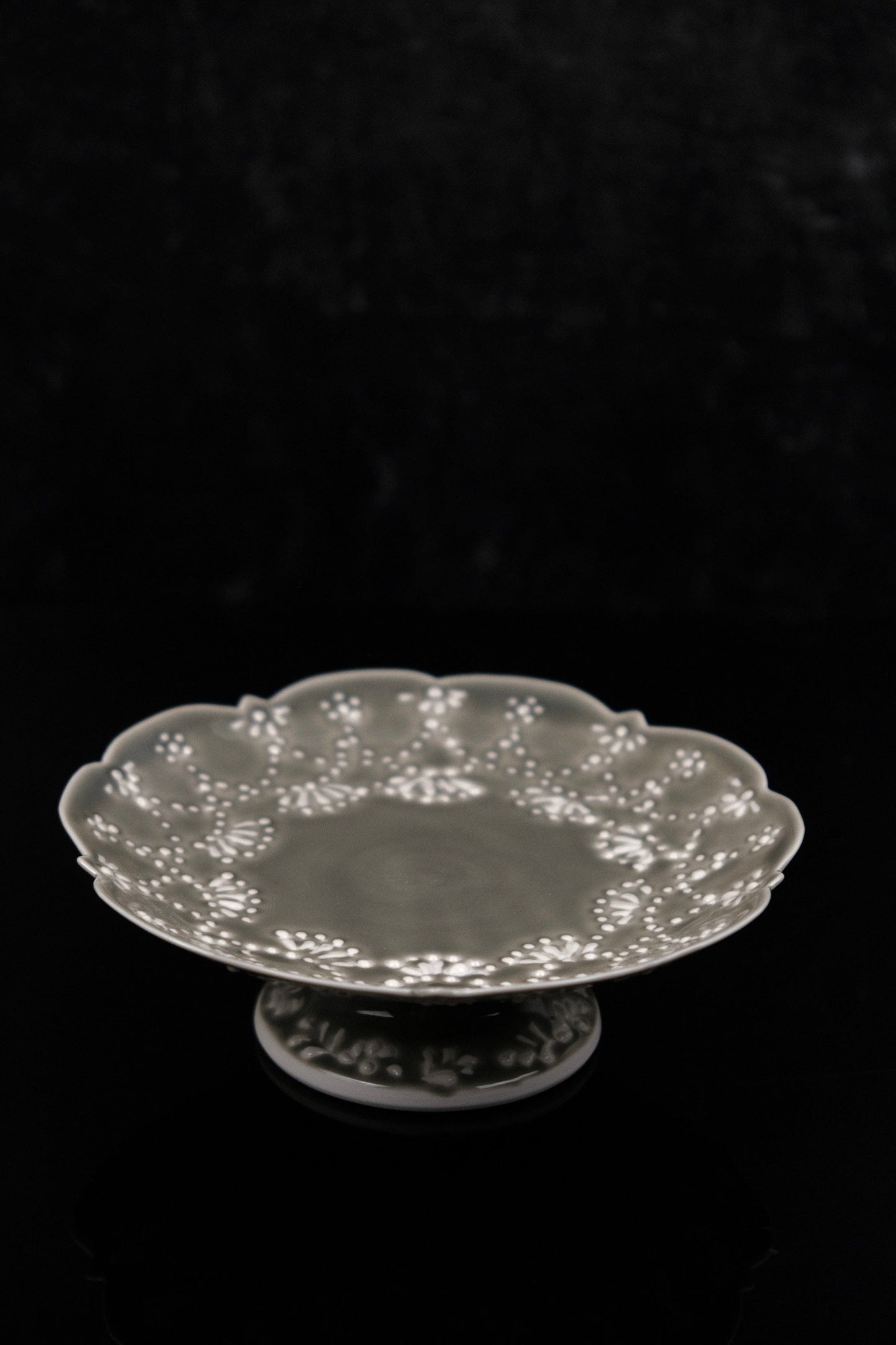 【Limited Edition Special Sale】Artisans-大串真司 Ougushi Masashi High Ground Plate S（Grey）